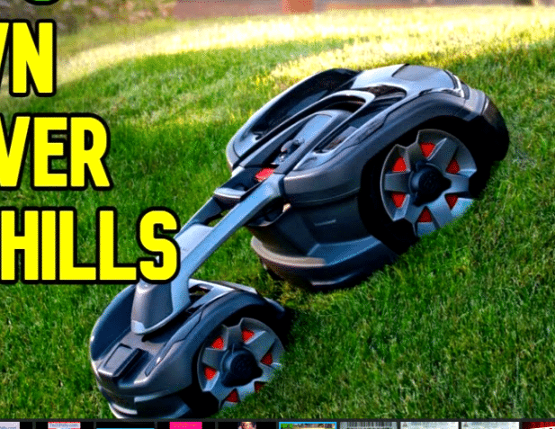 Remote control mowers for hills