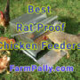 How to keep rodents away from chicken feeders