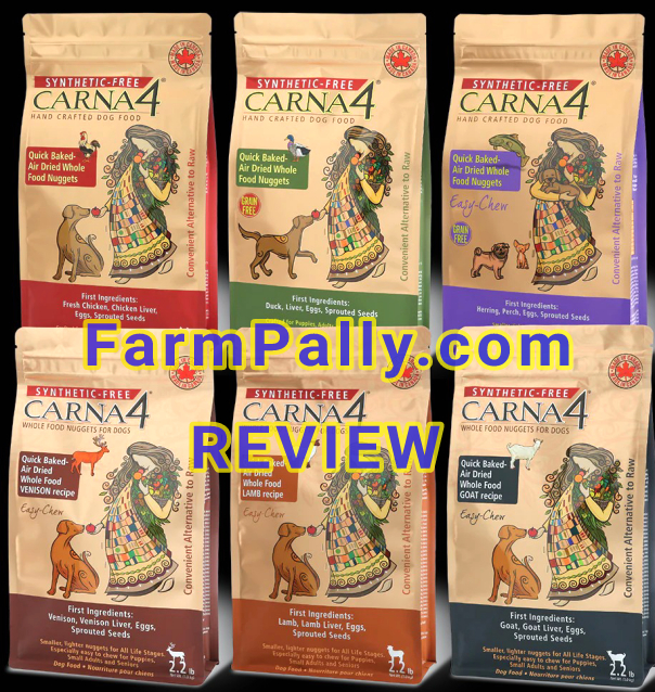 Carna4 dog food is suitable for all dogs